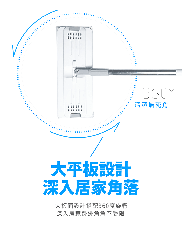 【 全新升級 】JDH三合一平板拖把組 【 全新升級 】JDH三合一平板拖把組